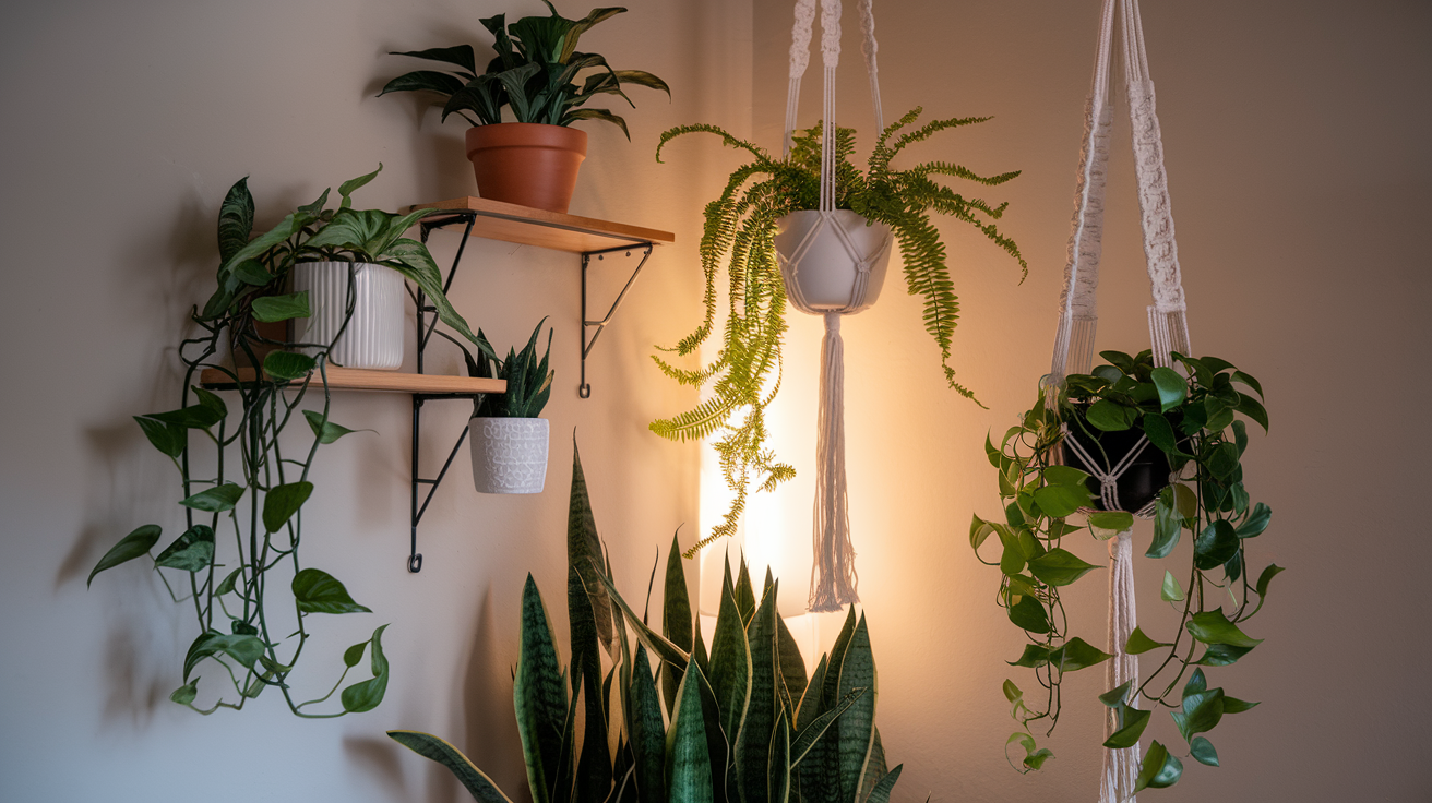 Creative-Ways-to-Display-Low-Light-Plants