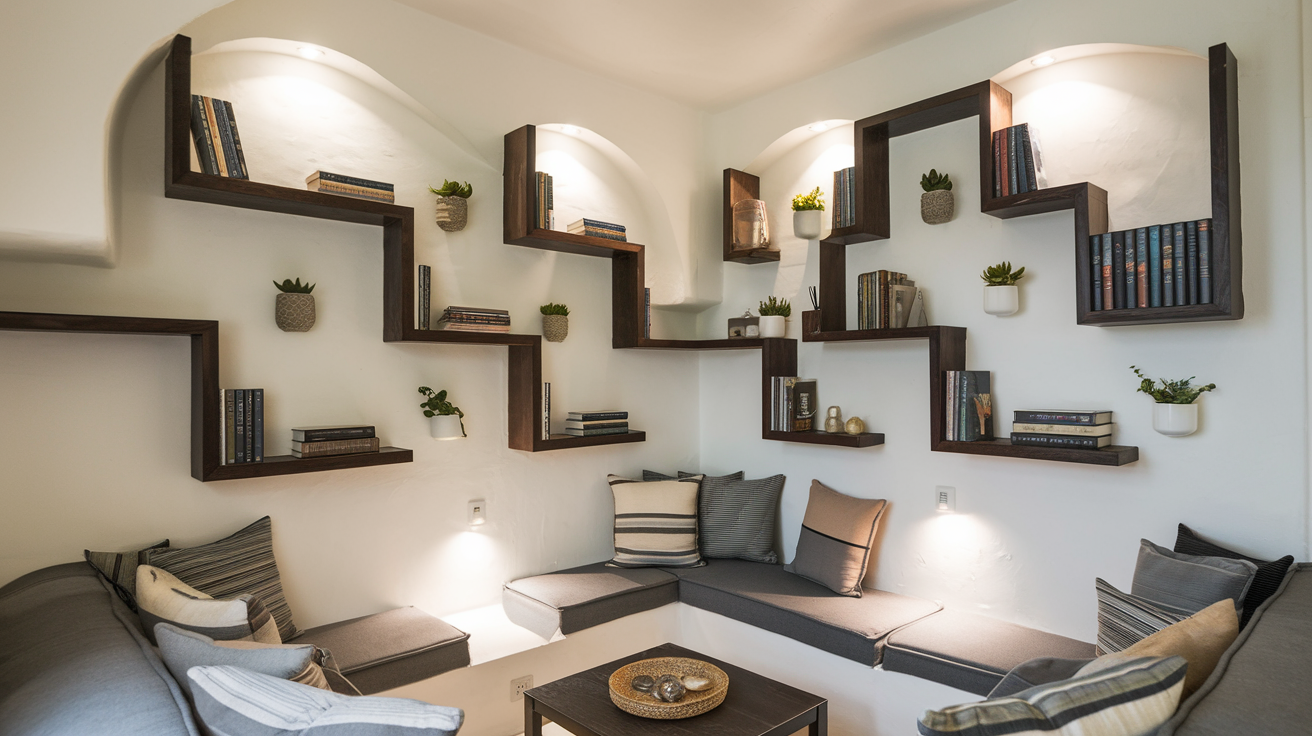 Wall-Mounted-Shelving-Units