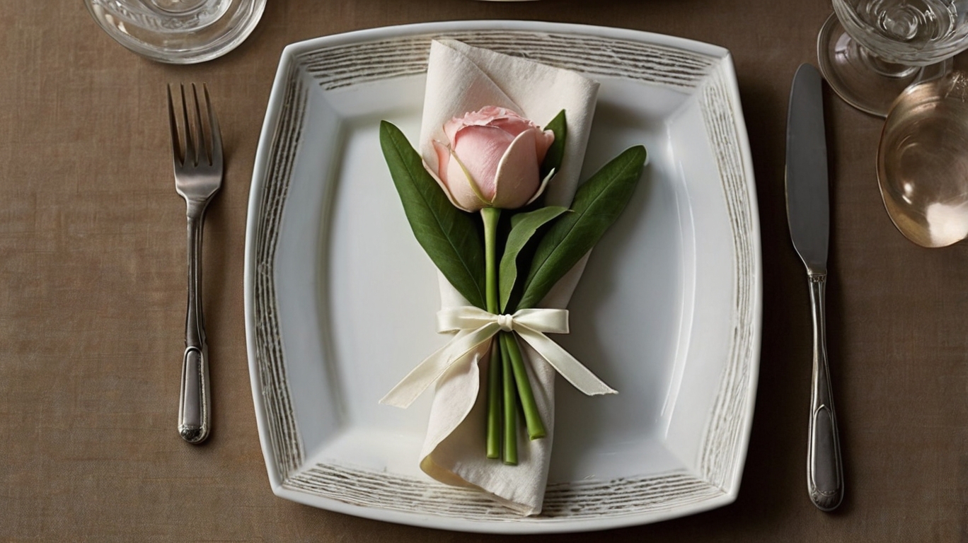 Napkin Folding Techniques to Impress