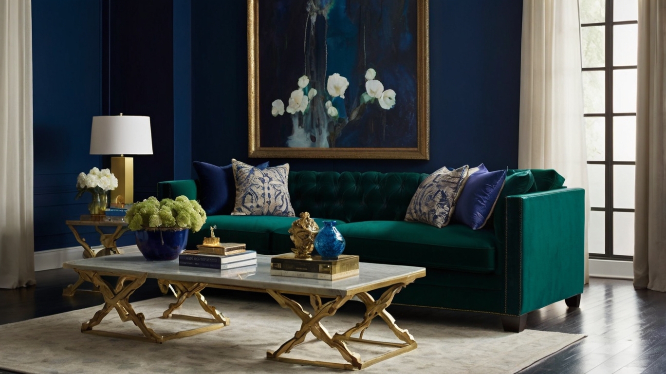 Ruby and amethyst accents to elevate any room