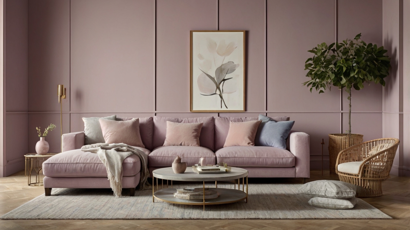 Soft lavender as the unexpected neutral
