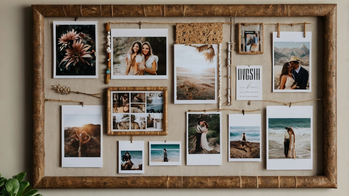 Vision Boards with Boho-Style Frames