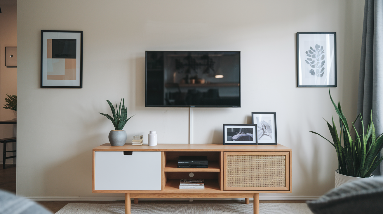 Wall-Mounted Media Centers to Free Up Floor Space