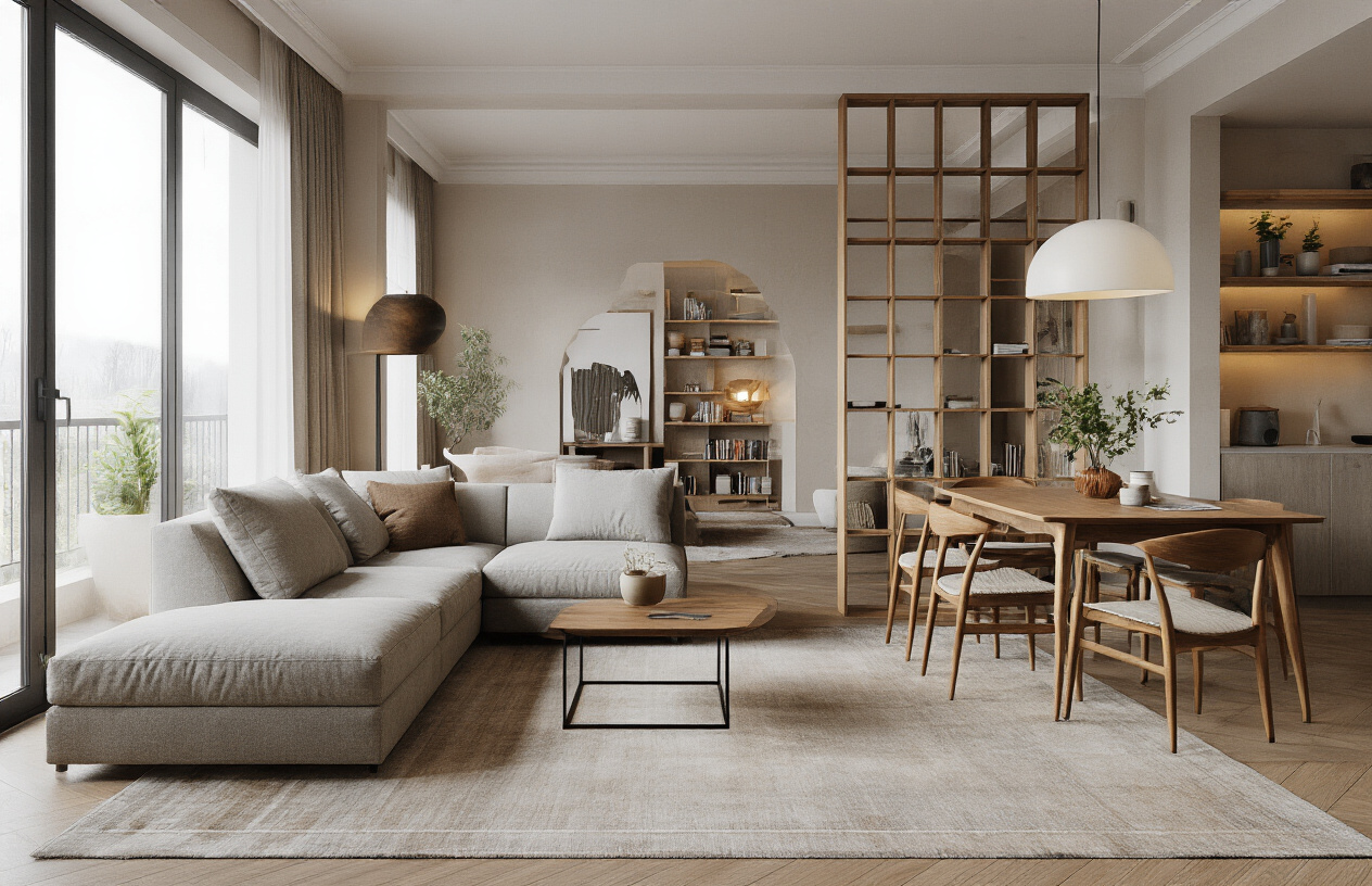 5 best ideas to decorate living room & dining room combined