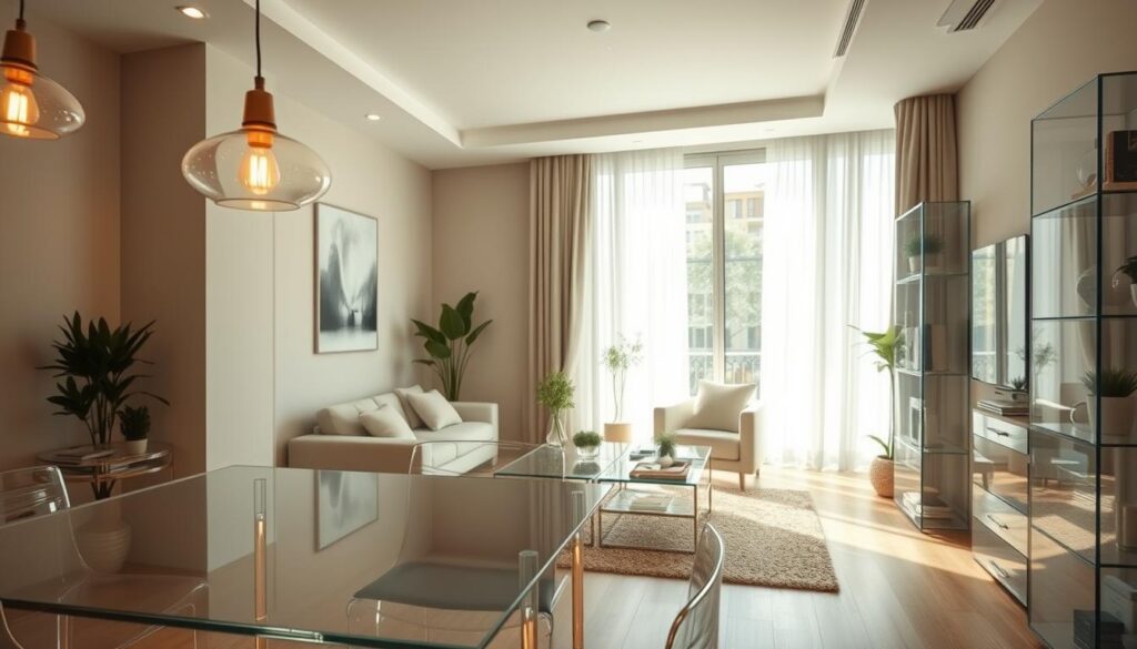 4 Stylish Transparent Furniture Hacks for Bigger Living